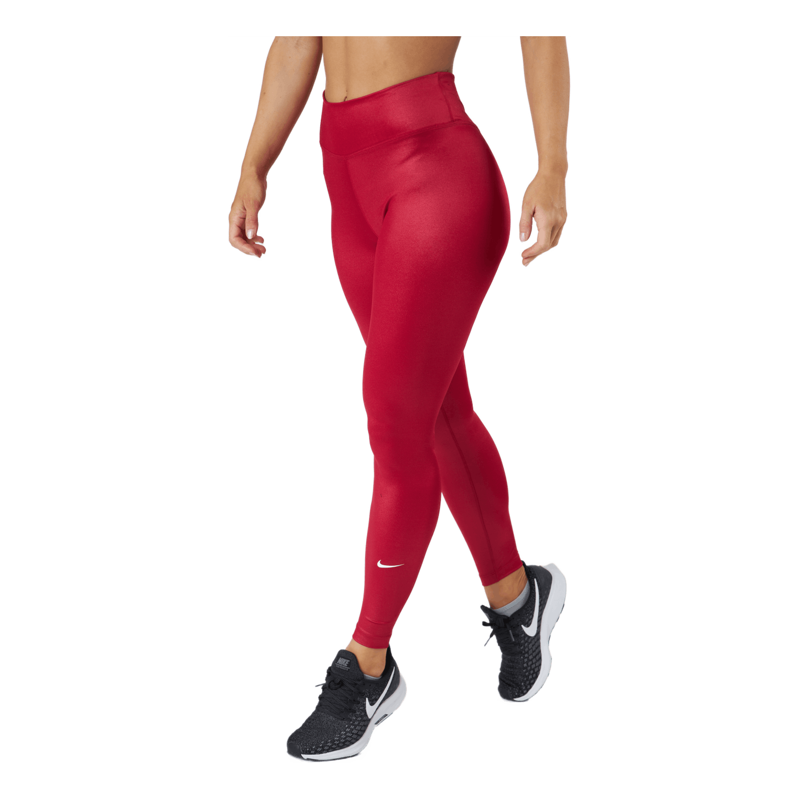 Nike Dri-fit One Women's Mid-r Mystic Hibiscus/white 4 Nike Dri-fit One Women's Mid-r Mystic Hibiscus/white - Image 2