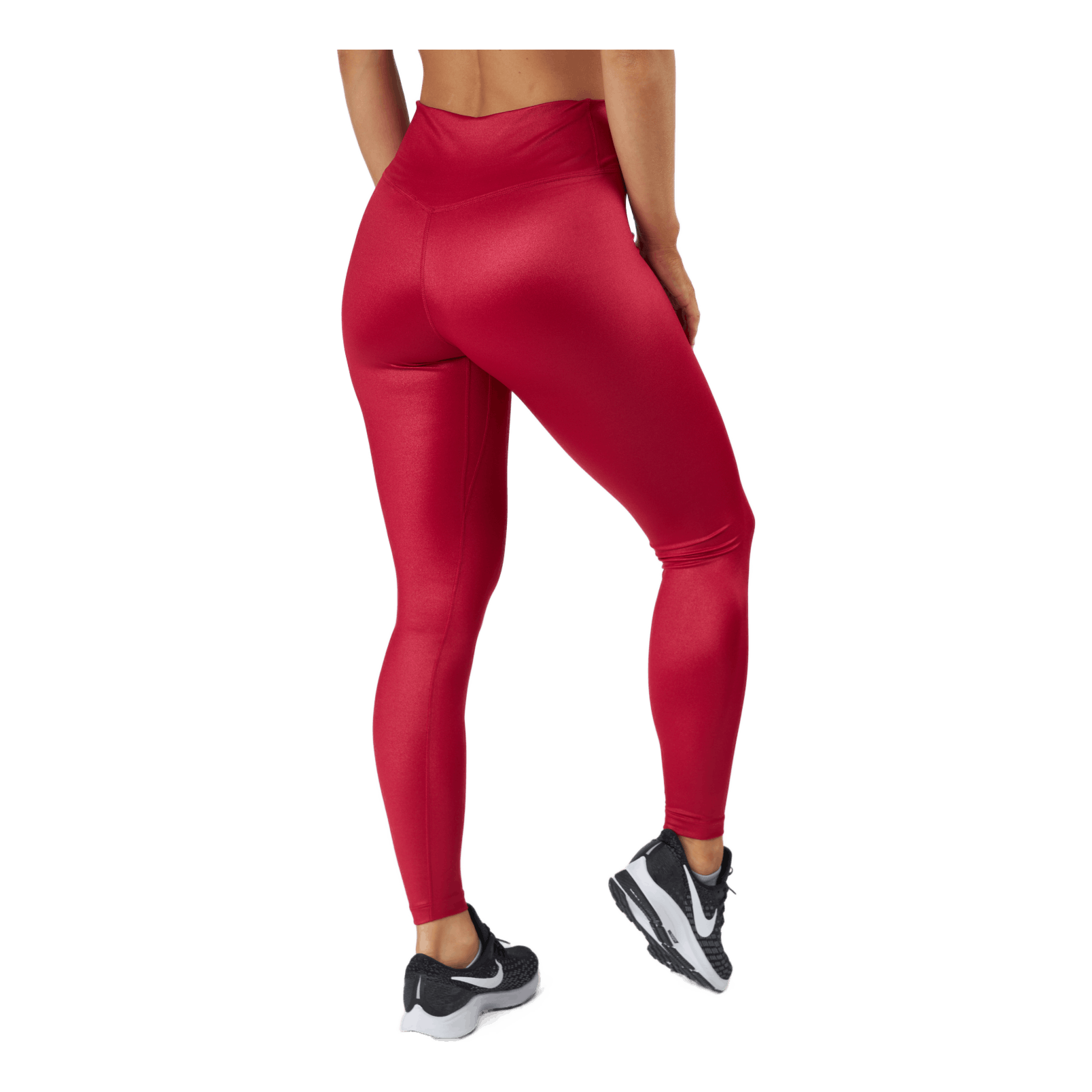 Nike Dri-fit One Women's Mid-r Mystic Hibiscus/white 5 Nike Dri-fit One Women's Mid-r Mystic Hibiscus/white - Image 3