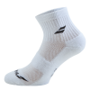 Babolat Quarter 3 Pairs Pack White -Majice s tankom Prodajna trgovina 60665 93 001