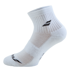 Babolat Quarter 3 Pairs Pack White