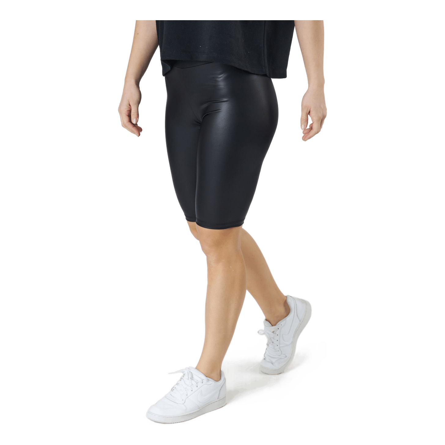 Pieces Pcnew Shiny Cycle Shorts Black 4 Pieces Pcnew Shiny Cycle Shorts Black - Image 2