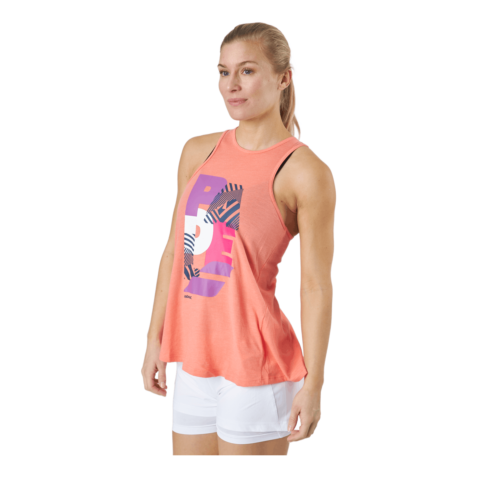 Babolat Tank Padel Cotton Women Coral 4 Babolat Tank Padel Cotton Women Coral - Image 2