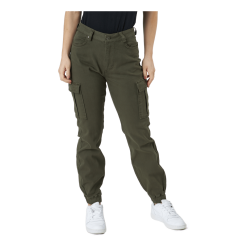 Better Bodies Cargo Pants Washed Green