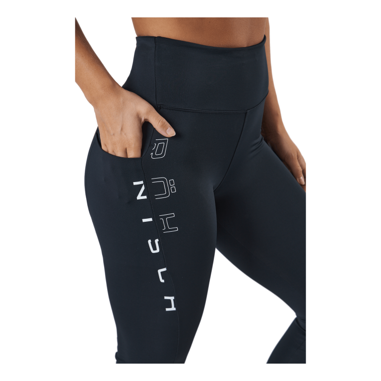 Röhnisch Tempo Logo Tights Black 6 Röhnisch Tempo Logo Tights Black - Image 4