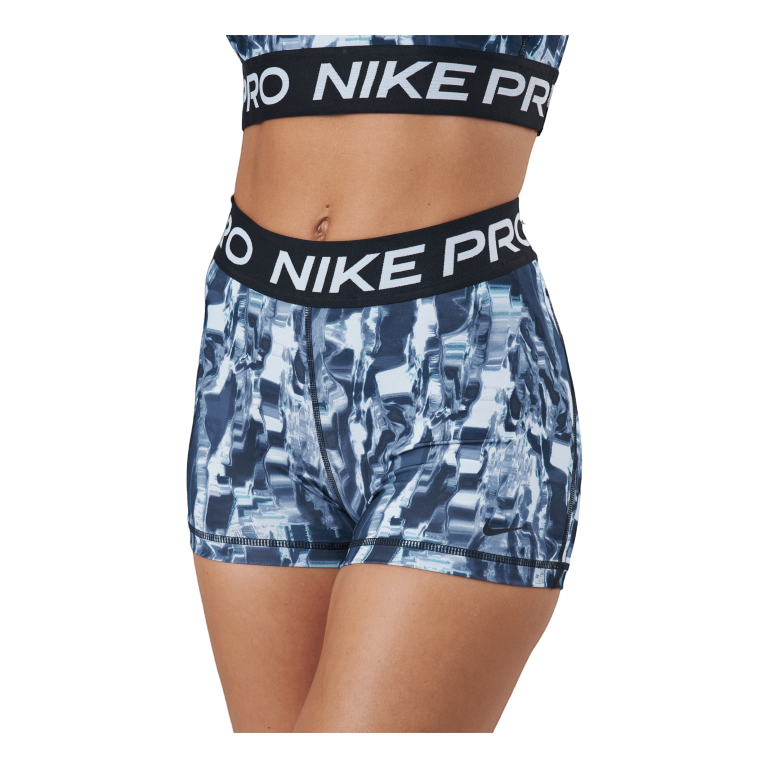 Nike W Np Df Mr 3in Short Aop Black/black 6 Nike W Np Df Mr 3in Short Aop Black/black - Image 4