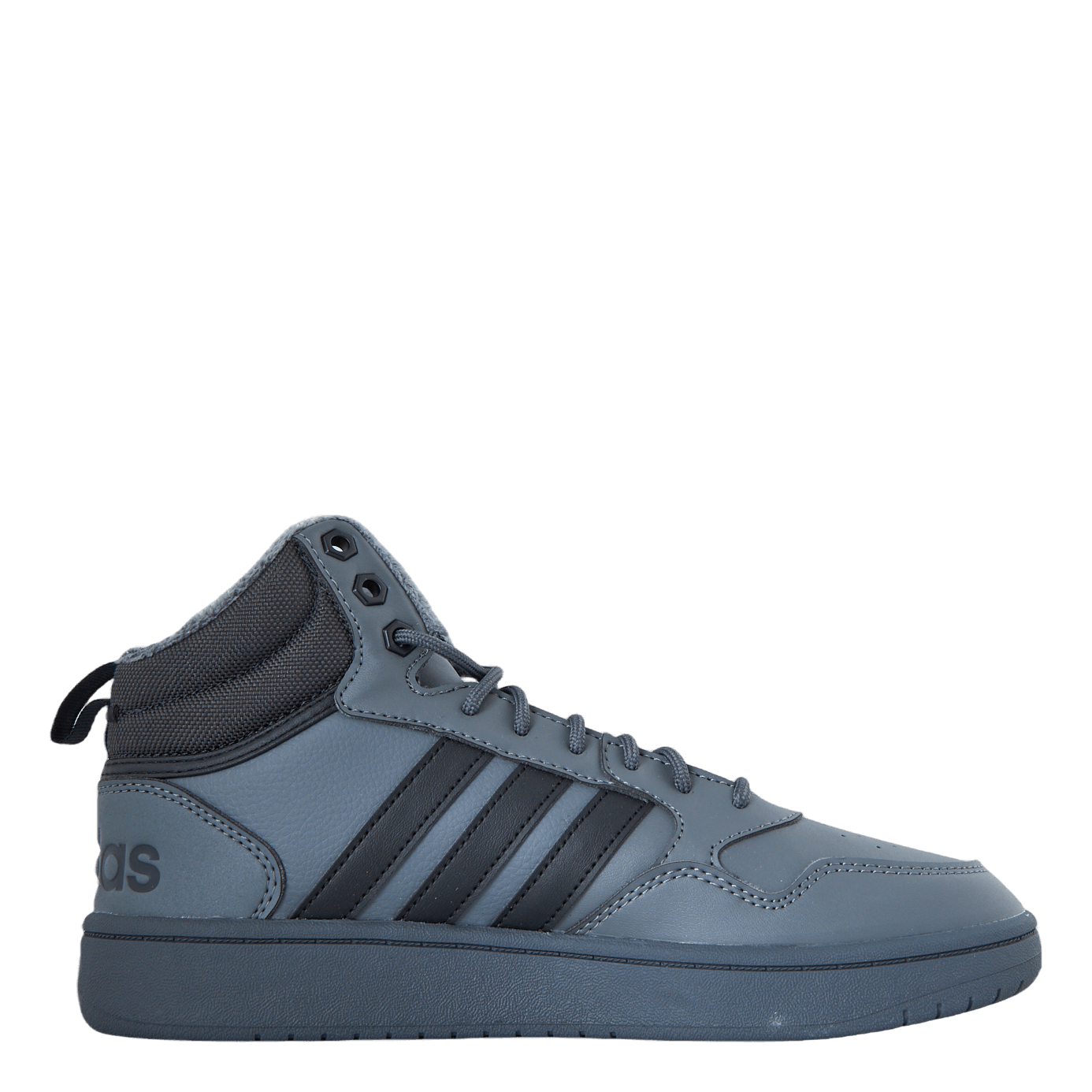ADIDAS Hoops 3.0 Mid Wtr Grefiv/cblack/carbon 5 ADIDAS Hoops 3.0 Mid Wtr Grefiv/cblack/carbon - Image 3