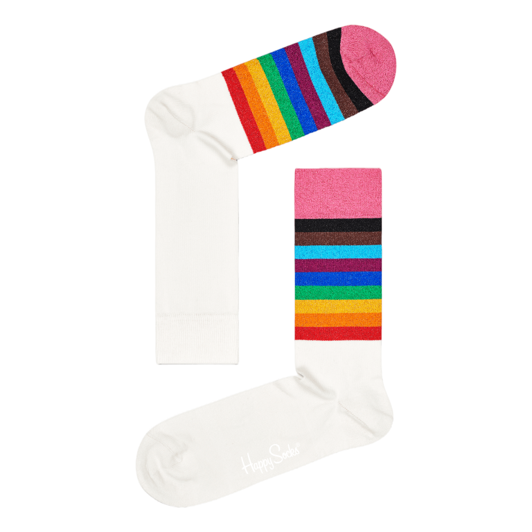 Happy Socks 3-pack Pride Socks Gift Set Beige 4 Happy Socks 3-pack Pride Socks Gift Set Beige - Image 2
