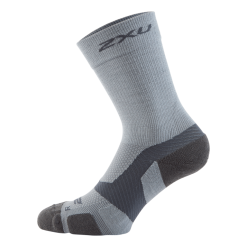 2XU Vectr Merino L.cush Crew Sock Grey/grey