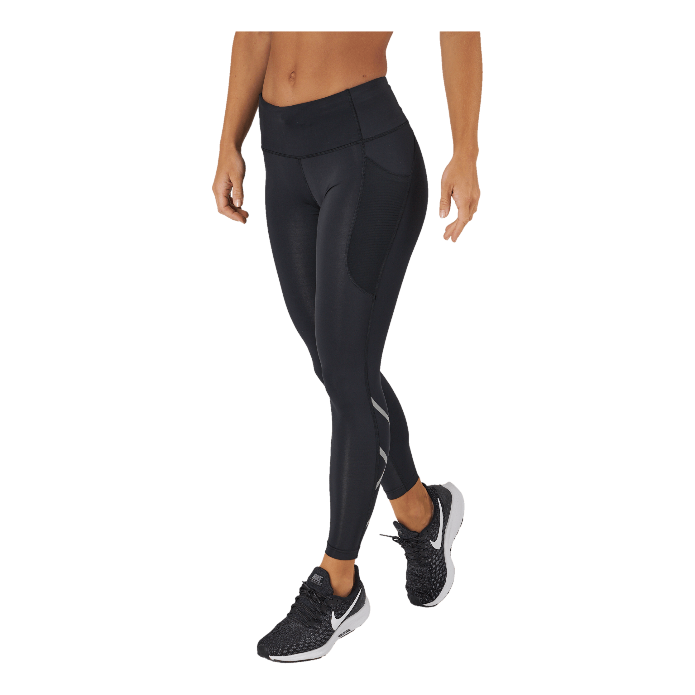 2XU Aero Mid-rise Comp Tights Black/silver Reflective 4 2XU Aero Mid-rise Comp Tights Black/silver Reflective - Image 2