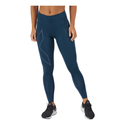 2XU Lgt Speed Mid-rise Comp Tight Moonlight/moonlight Reflective