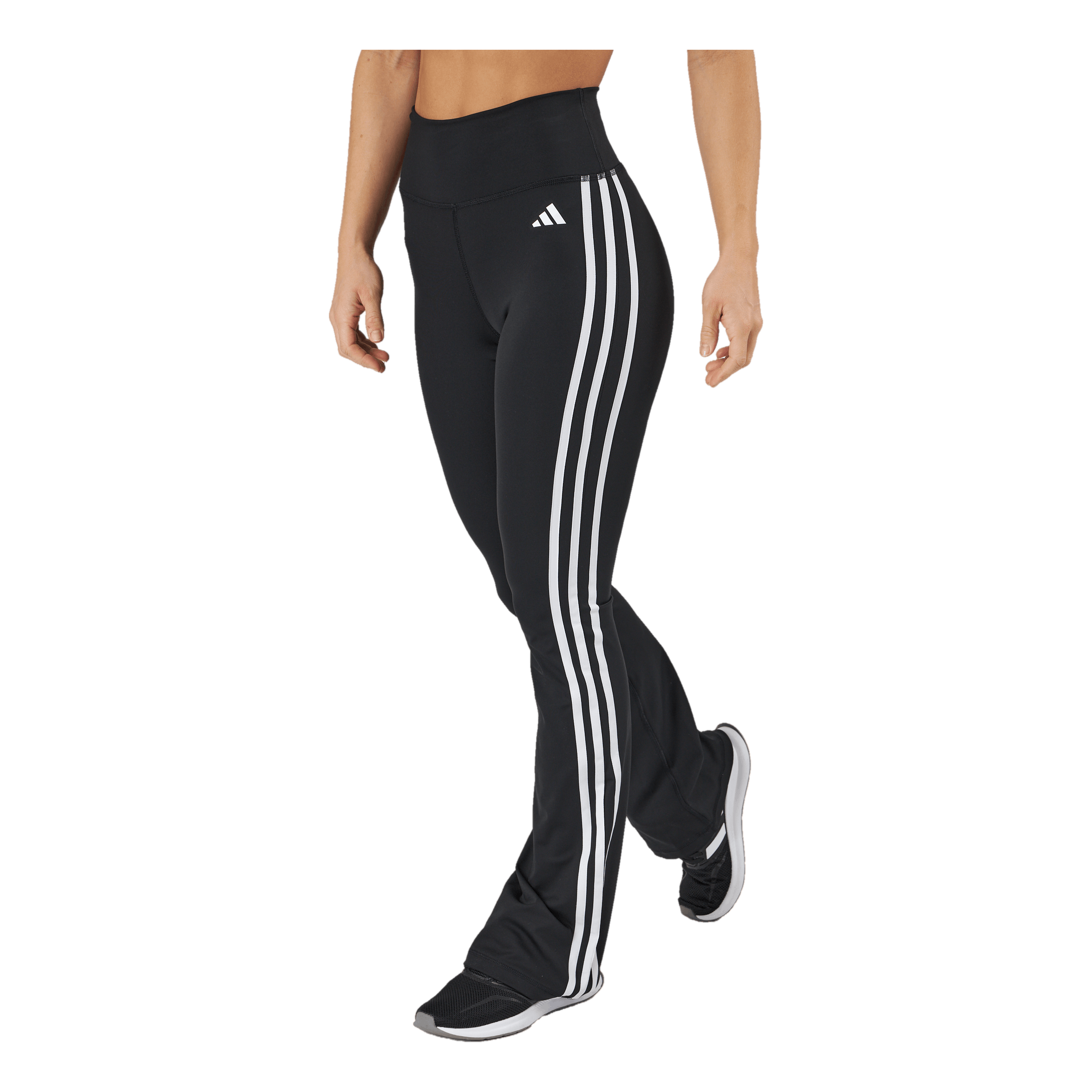 ADIDAS Training Essentials Flared Leggings Black 4 ADIDAS Training Essentials Flared Leggings Black - Image 2