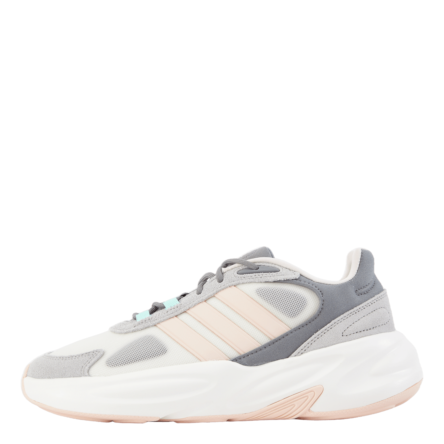 ADIDAS Ozelle Cloudfoam Lifestyle Running Shoes Core White 3 ADIDAS Ozelle Cloudfoam Lifestyle Running Shoes Core White
