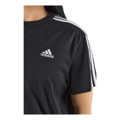 ADIDAS Essentials 3-Stripes Single Jersey Crop Top Black 9 ADIDAS Essentials 3-Stripes Single Jersey Crop Top Black -Majice s tankom Prodajna trgovina 60930 25 004