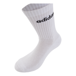 ADIDAS Linear Crew Cushioned Socks 3 Pairs Medium Grey Heather -Majice s tankom Prodajna trgovina 60931 76 003