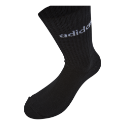 ADIDAS Linear Crew Cushioned Socks 3 Pairs Medium Grey Heather -Majice s tankom Prodajna trgovina 60931 76 007