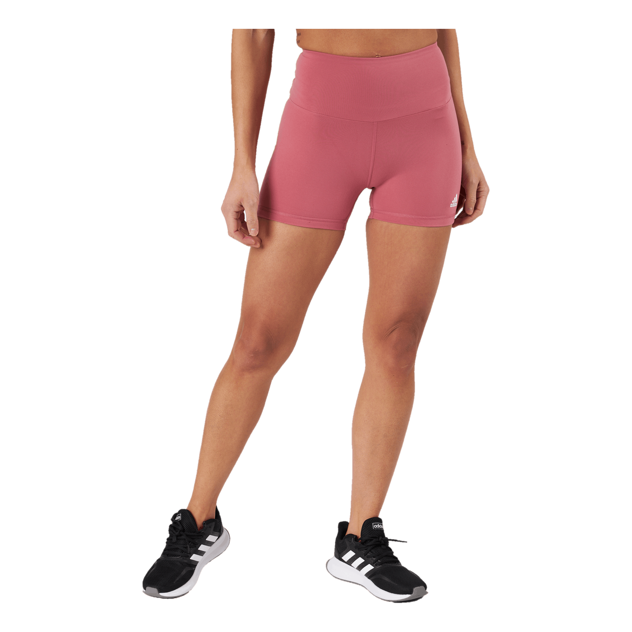 ADIDAS Yoga Essentials High-Waisted Short Leggings Pnkstr 3 ADIDAS Yoga Essentials High-Waisted Short Leggings Pnkstr