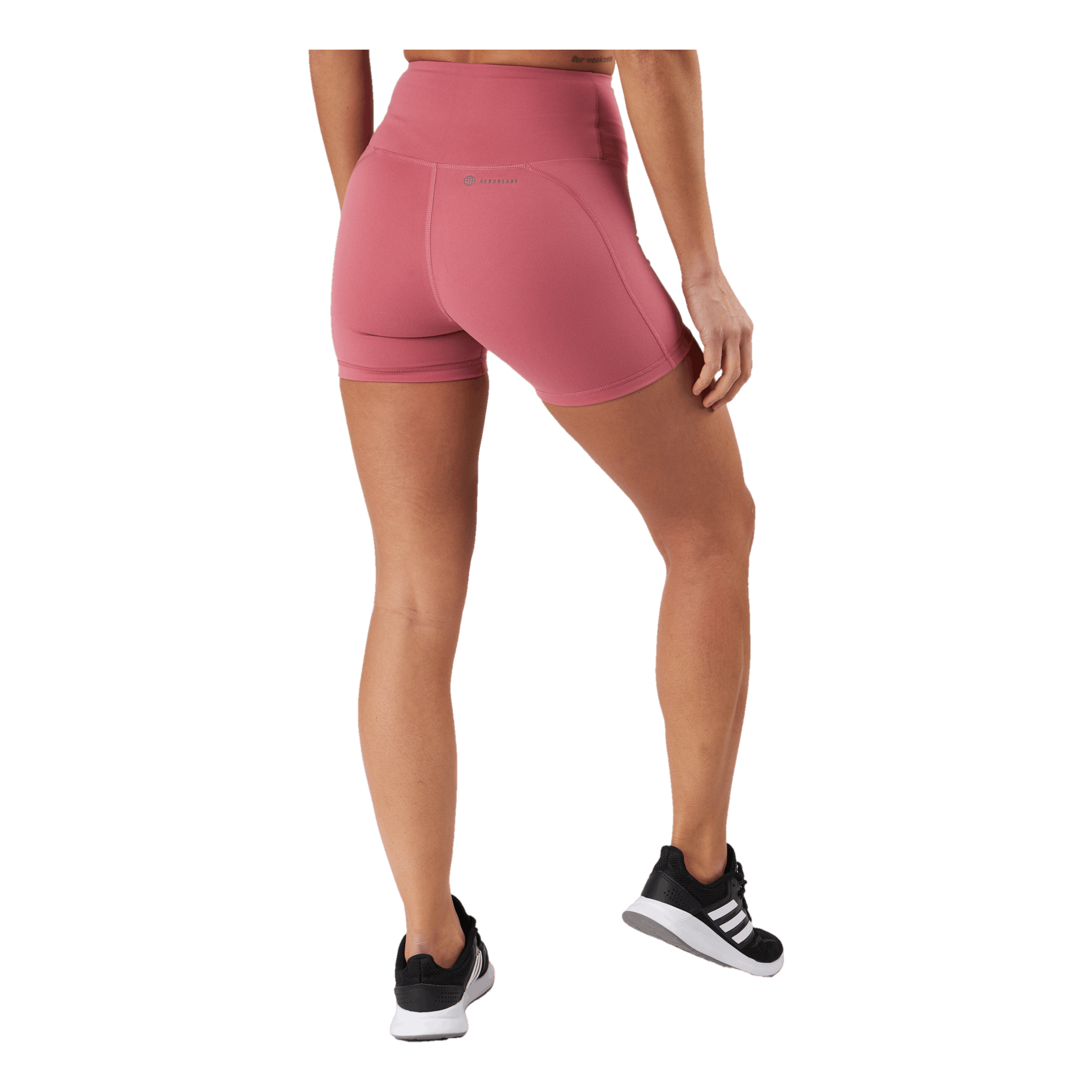 ADIDAS Yoga Essentials High-Waisted Short Leggings Pnkstr 5 ADIDAS Yoga Essentials High-Waisted Short Leggings Pnkstr - Image 3