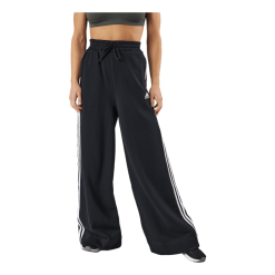 ADIDAS Essentials 3-Stripes French Terry Wide Joggers Black
