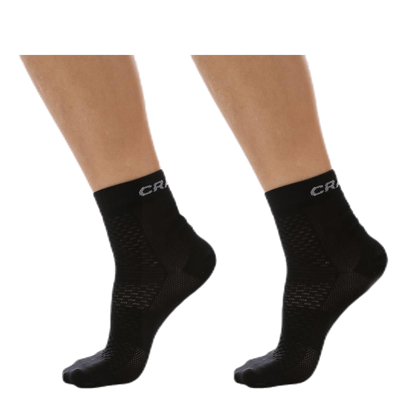 Craft Cool Mid 2-Pack Sock Black 3 Craft Cool Mid 2-Pack Sock Black