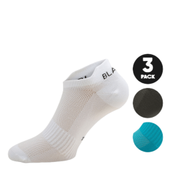 BLACC 3-pack Training Sock Blue/White/Grey
