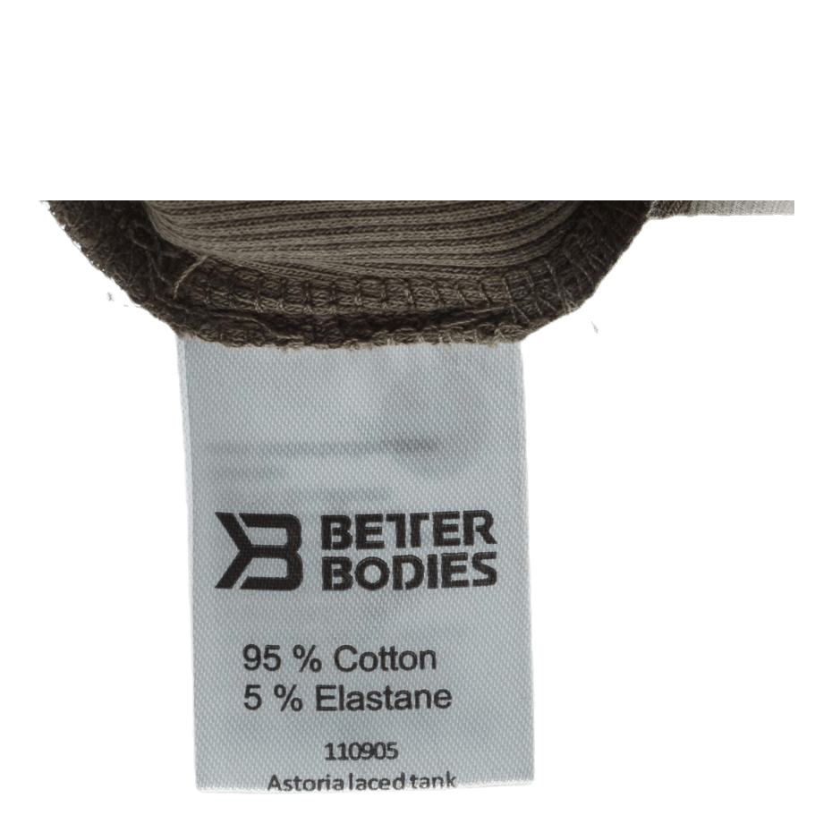 Better Bodies Astoria Laced Tank Green 6 Better Bodies Astoria Laced Tank Green - Image 4