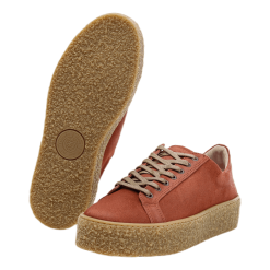 Sneaky Steve Sidder Suede Shoe Orange