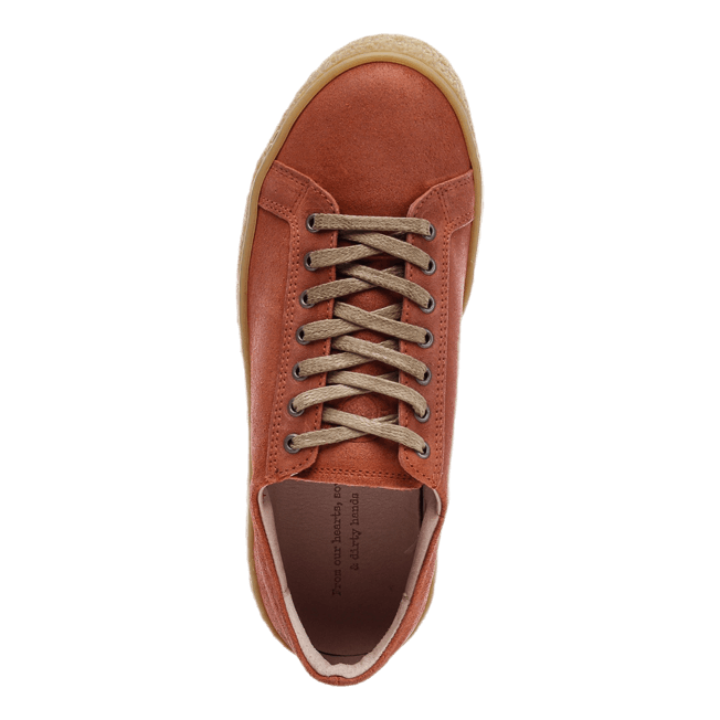 Sneaky Steve Sidder Suede Shoe Orange 8 Sneaky Steve Sidder Suede Shoe Orange - Image 6