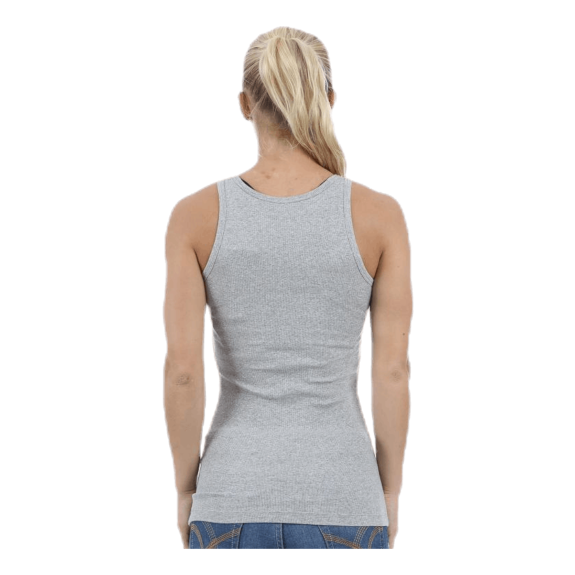 Bread & Boxers Tank Ribbed Grey 4 Bread & Boxers Tank Ribbed Grey - Image 2