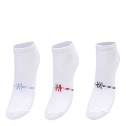Norfolk Low Cut Socks - Mickey 3-pack White