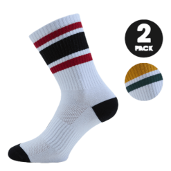 Norfolk Retro 2-pack Sport Socks Patterned
