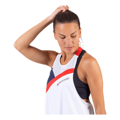 Tommy Hilfiger Sport Blocked High Neck Tank Logo White -Majice s tankom Prodajna trgovina 8719859576728 005 85a21115a1374d31be509e4955ca48e4