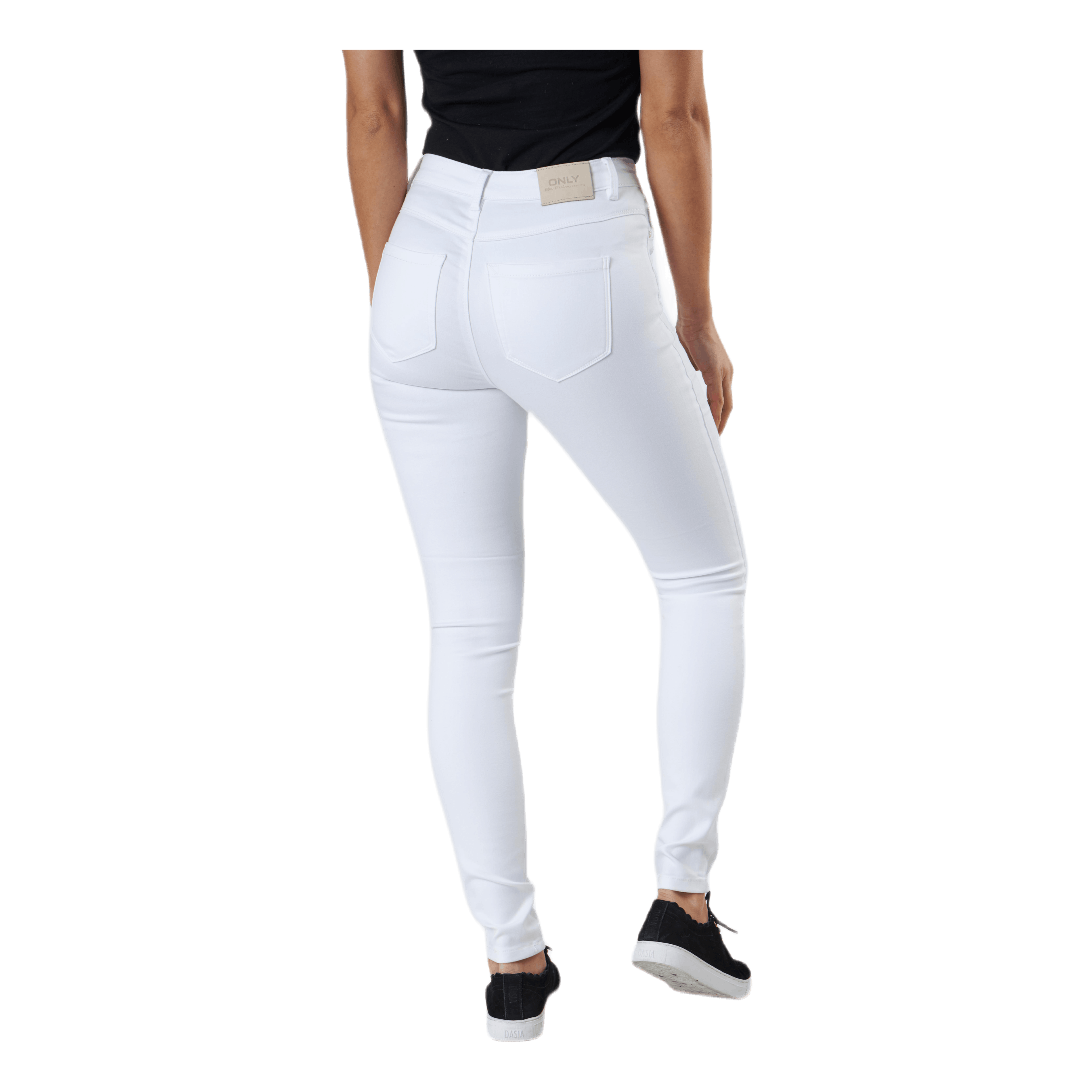 ONLY Royal Life Hw Sk Jeans White 5 ONLY Royal Life Hw Sk Jeans White - Image 3