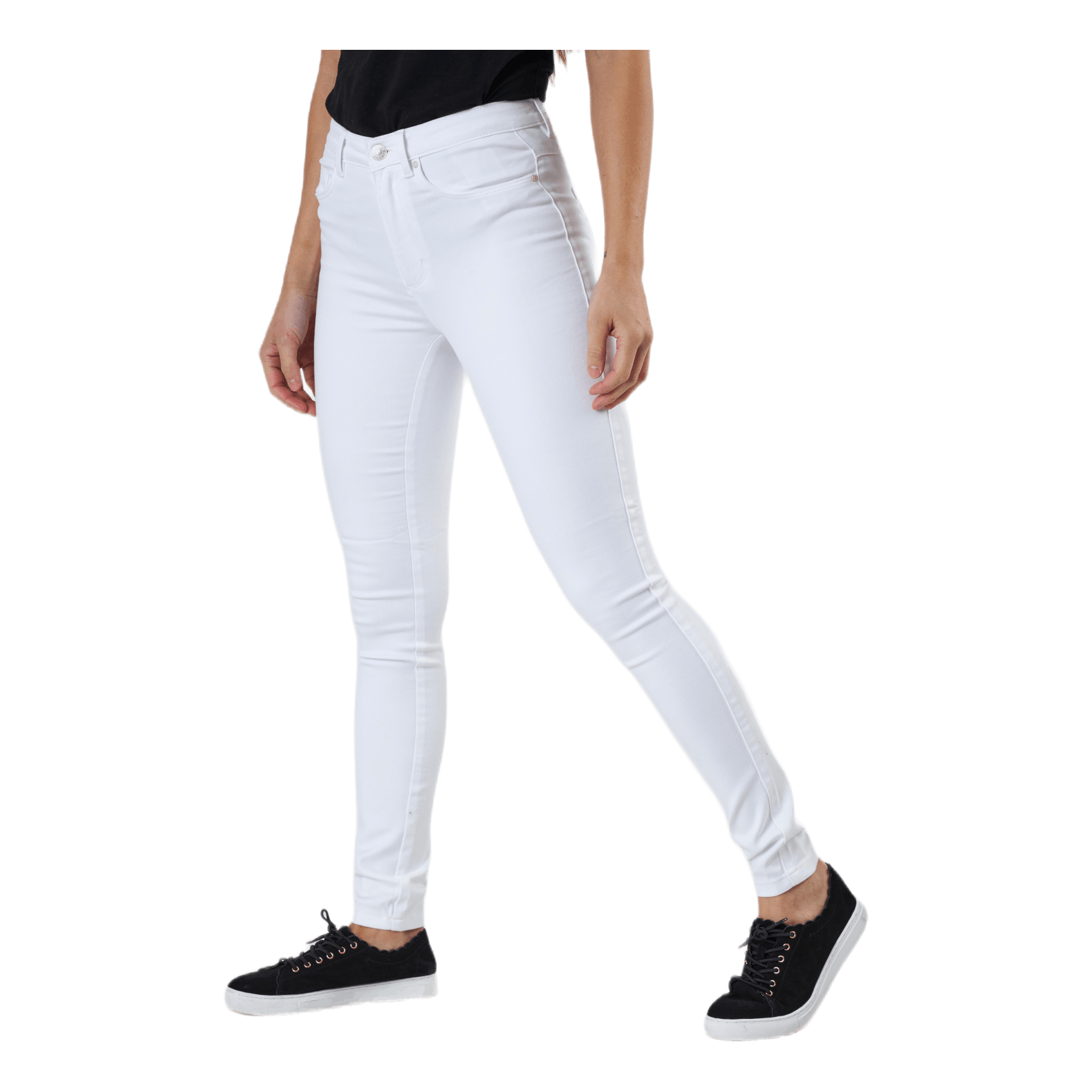 ONLY Royal Life Hw Sk Jeans White 6 ONLY Royal Life Hw Sk Jeans White - Image 4