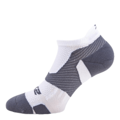 2XU Vectr LightCushion NoShow Sock White/Grey